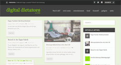 Desktop Screenshot of digital-dictators.de