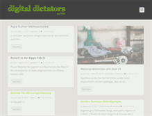 Tablet Screenshot of digital-dictators.de