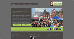 Desktop Screenshot of alex-kahl.digital-dictators.de